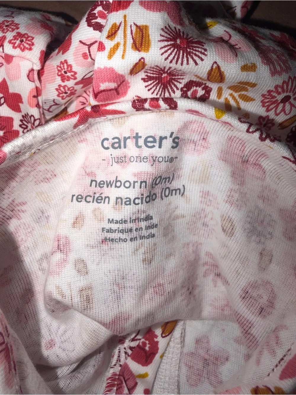 Carter’s Newborn Two Piece Onesies